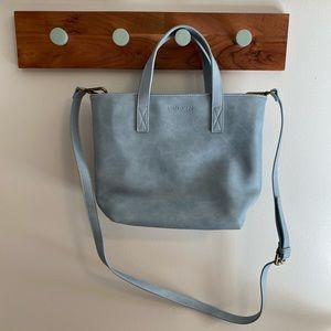 Fawn Design Mini Tote (dusty blue)